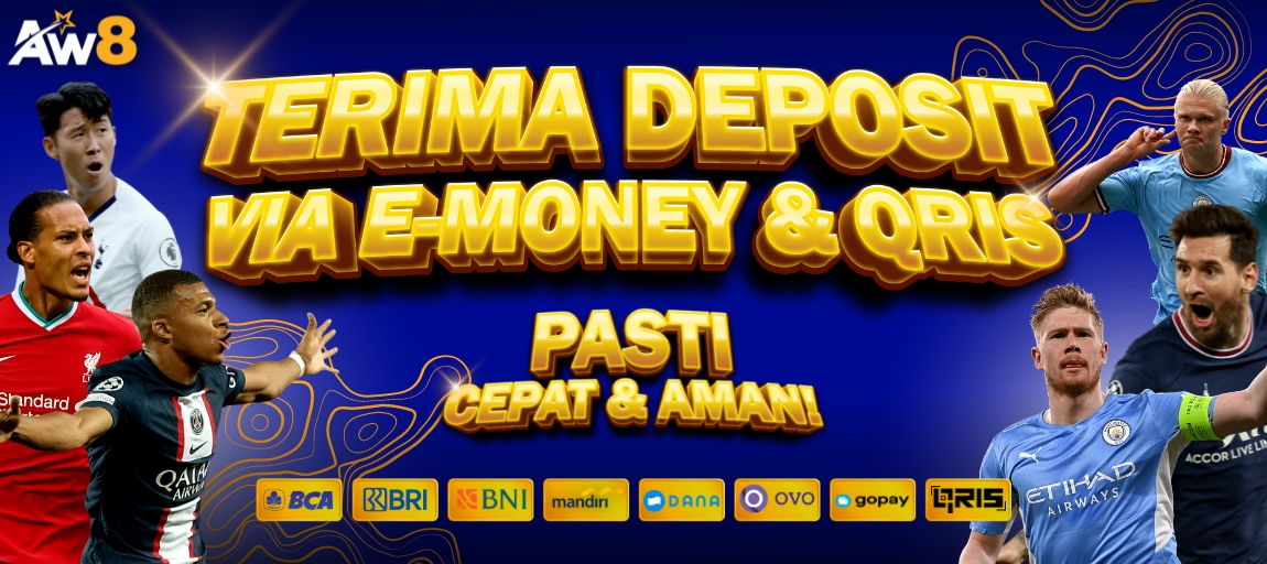 Terima Deposit via E-Money & QRIS - Mobile 